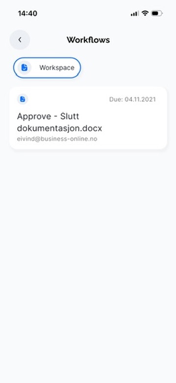 Workflows overview